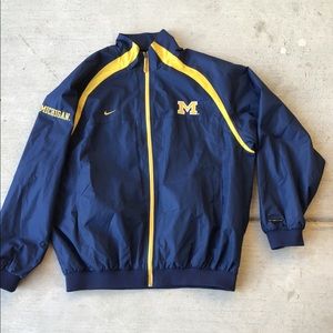 Vintage Nike Michigan Windbreaker.